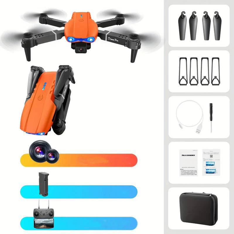 Dron z podwójną kamerą - AeroVision-Czarny-Trend Polska
