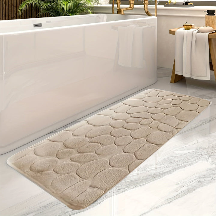 Duża matka łazienkowa w paski - Aurora-Morela-50x120cm-Trend Polska