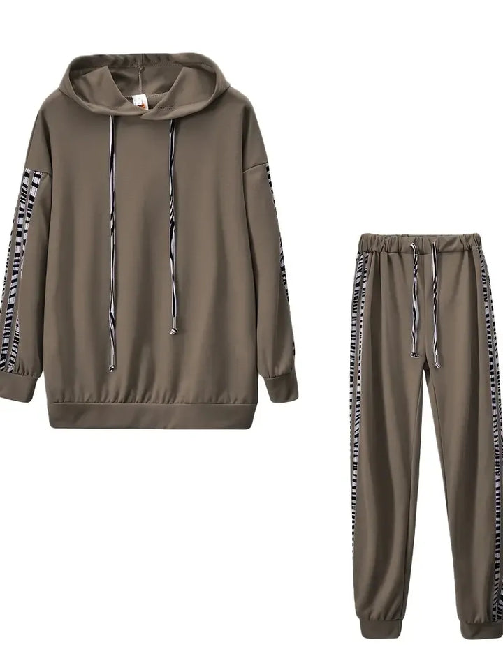 Dwuczęściowy zestaw sportowy damski – Yara-Czarny-S-Trend Polska