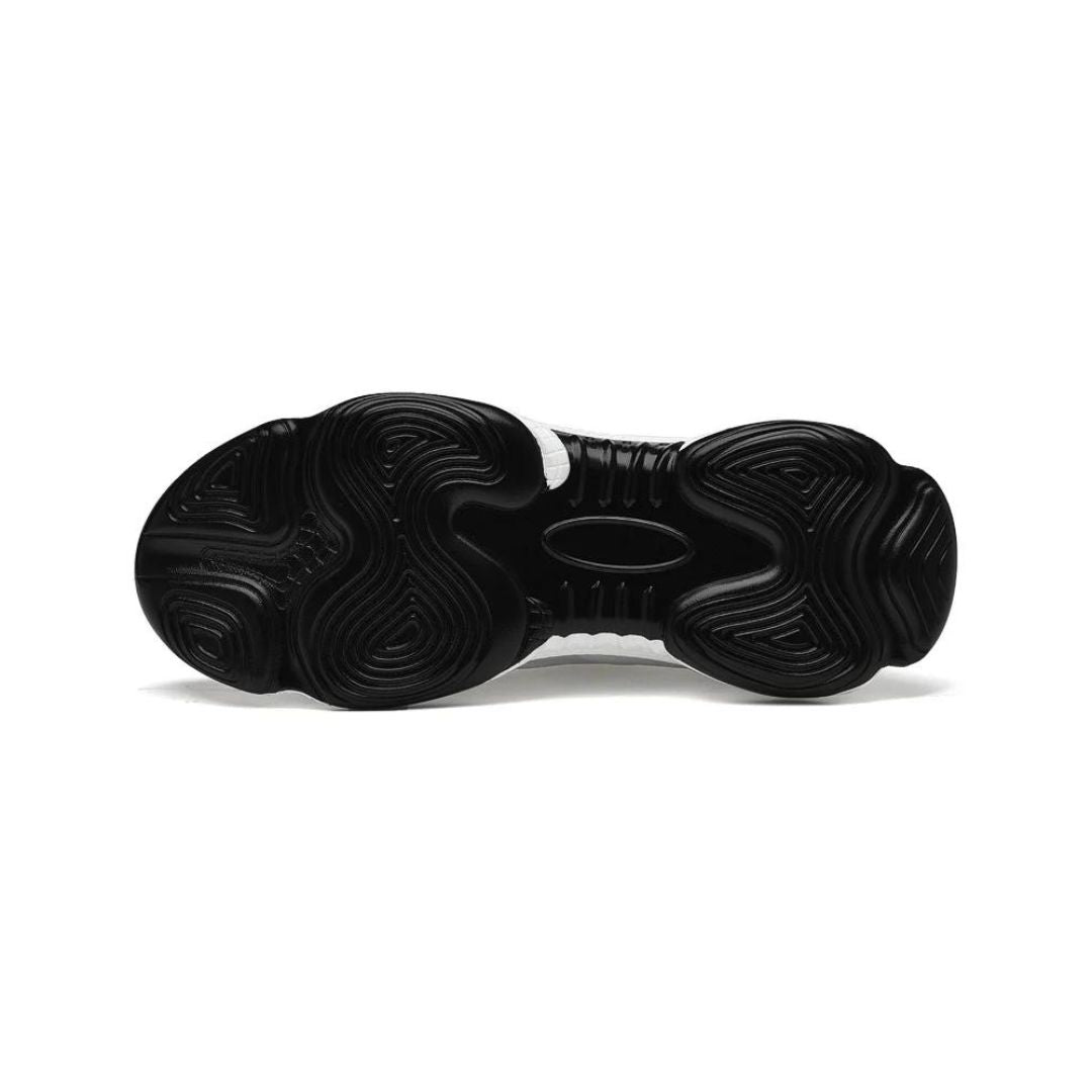 Dyskret zwiększające męskie sneakersy z stylem – MaxLift Boost-Biały+10CM-37-Trend Polska
