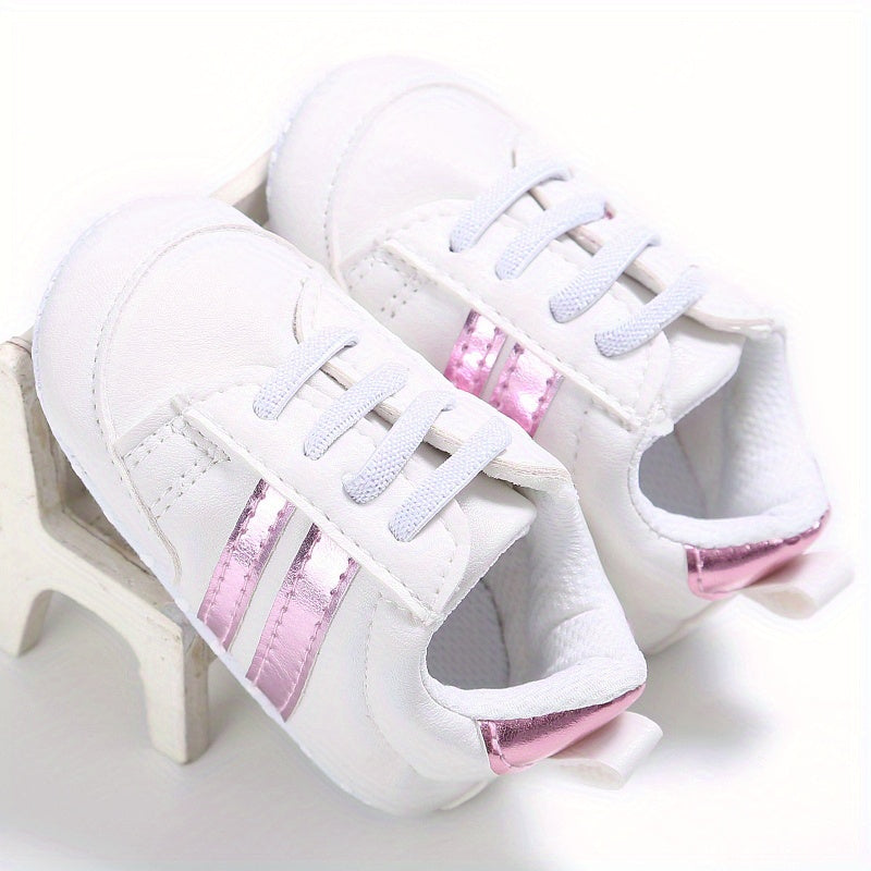 Dziecięce trampki typu slip-on - Riley | Wygodne pierwsze buciki-Jasnofioletowy-19-Trend Polska