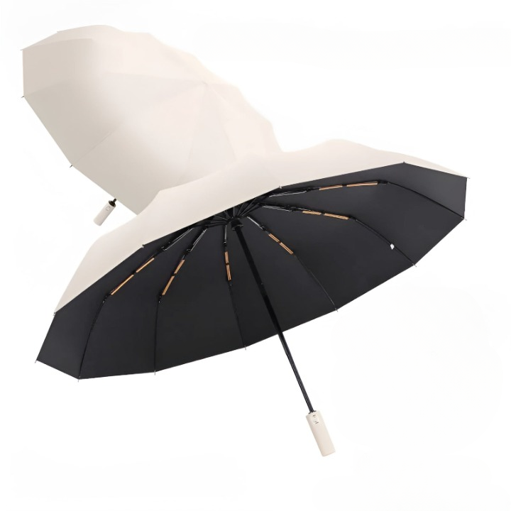 Dzięki trwałej parasolce z ochroną UV - StormShield-Beżowy-Trend Polska