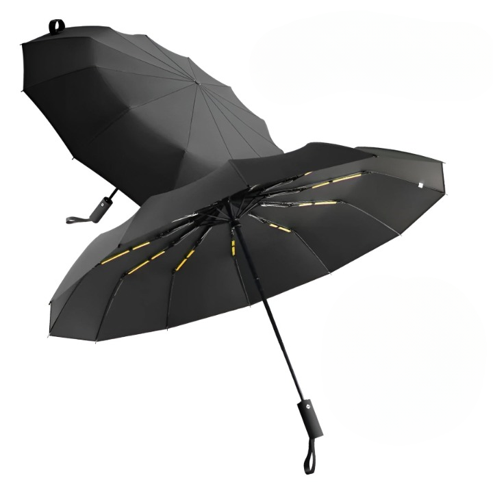 Dzięki trwałej parasolce z ochroną UV - StormShield-Czarny-Trend Polska