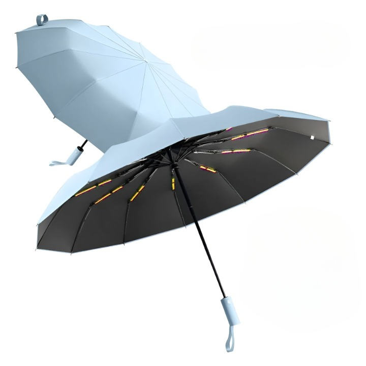 Dzięki trwałej parasolce z ochroną UV - StormShield-Jasnoniebieski-Trend Polska