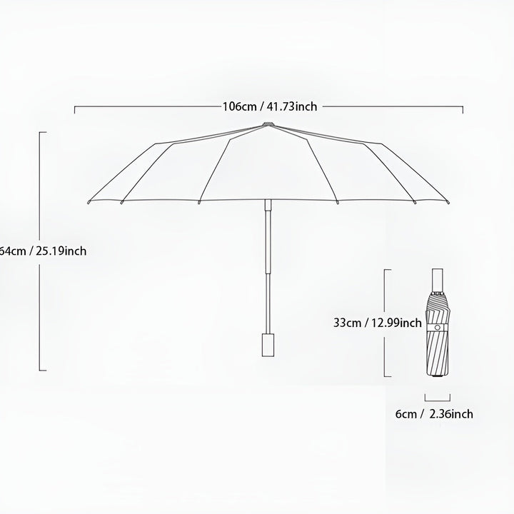 Dzięki trwałej parasolce z ochroną UV - StormShield-Jasnozielony-Trend Polska