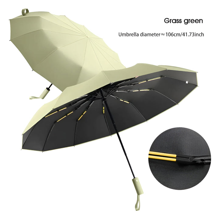 Dzięki trwałej parasolce z ochroną UV - StormShield-Jasnozielony-Trend Polska