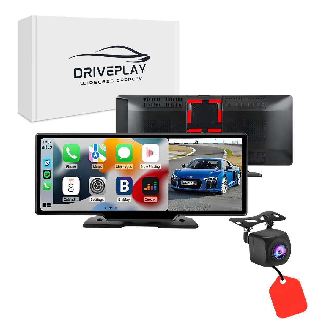 DrivePlay Pro 2+ – ekran CarPlay i Android Auto – VisionX