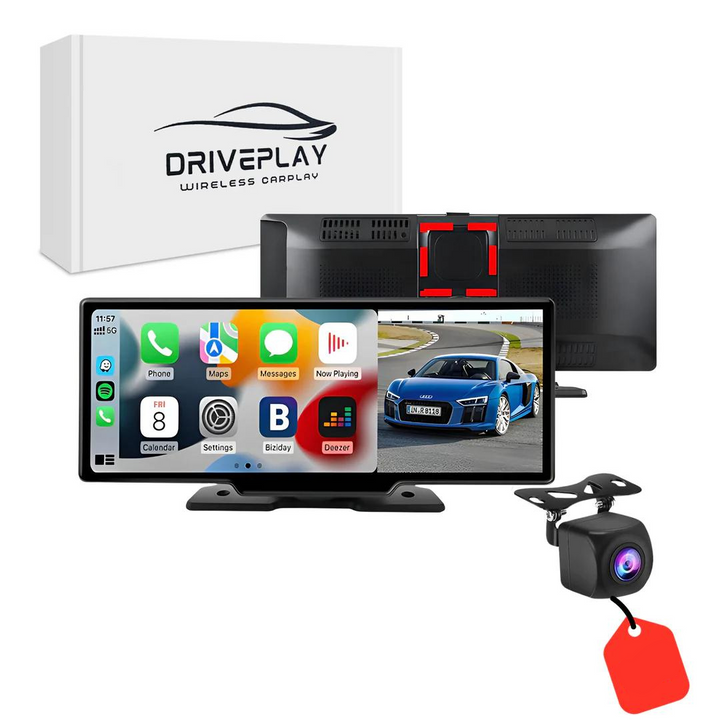 DrivePlay Pro 2+ – ekran CarPlay i Android Auto – VisionX