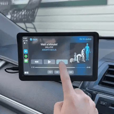 DrivePlay Pro 2+ – ekran CarPlay i Android Auto – VisionX