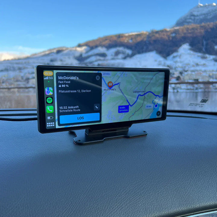 DrivePlay Pro 2+ – ekran CarPlay i Android Auto – VisionX