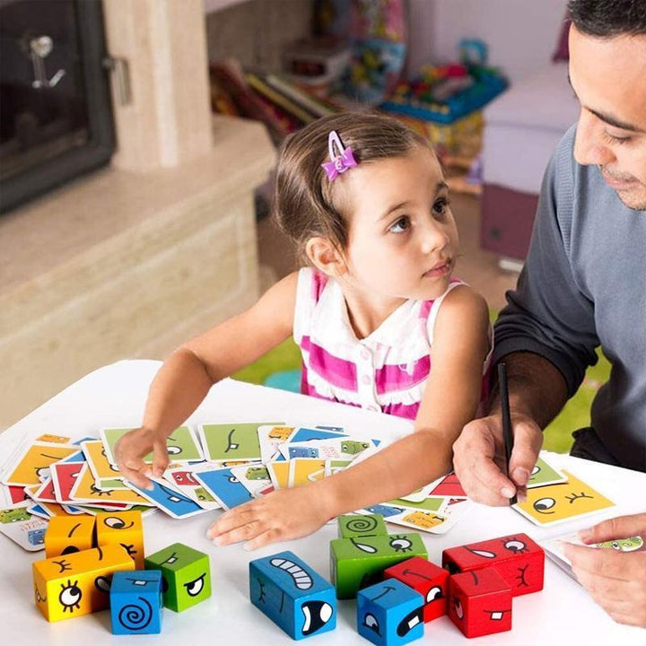 Edukacyjna gra w puzzle - BlockiMix-Trend Polska