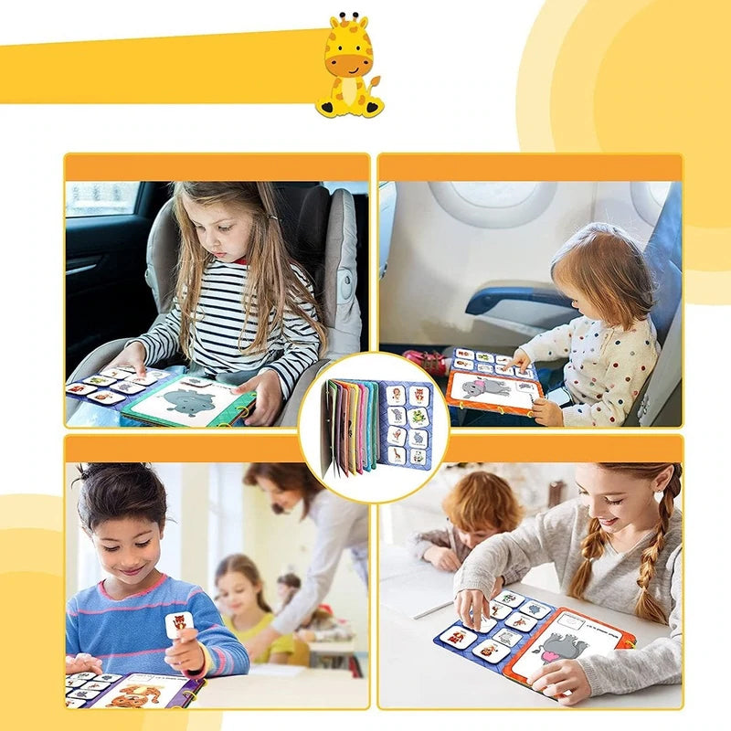 Edukacyjna Książka Busy dla Dzieci – LearnJoy-Transport-Trend Polska