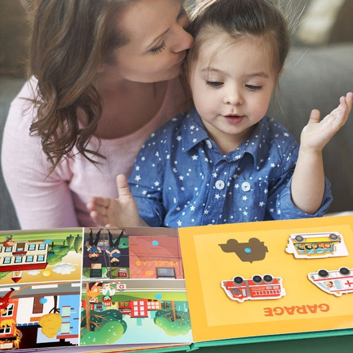Edukacyjna Książka Busy dla Dzieci – LearnJoy-Transport-Trend Polska
