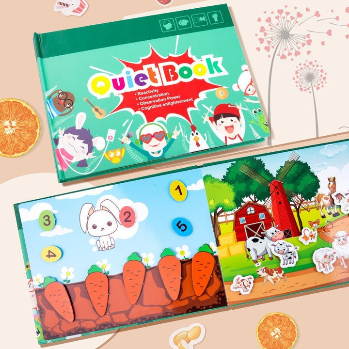 Edukacyjna Książka Busy dla Dzieci – LearnJoy-Transport-Trend Polska
