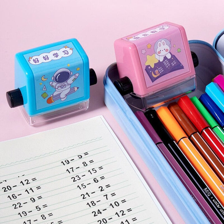 Edukacyjna pieczątka matematyczna dla dzieci - SumStempel-Zestaw 4 (+ - x ÷)-Trend Polska