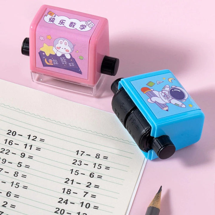 Edukacyjna pieczątka matematyczna dla dzieci - SumStempel-Zestaw 4 (+ - x ÷)-Trend Polska