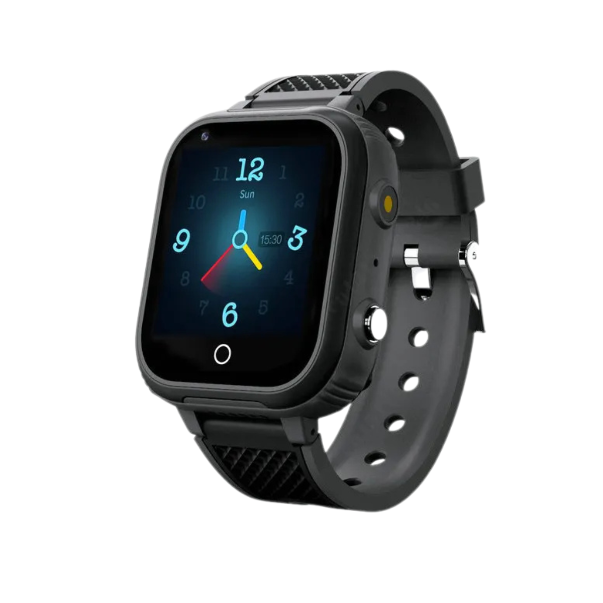 Edukacyjny Smartwatch dla Dzieci – SafePulse-Czarny-Trend Polska