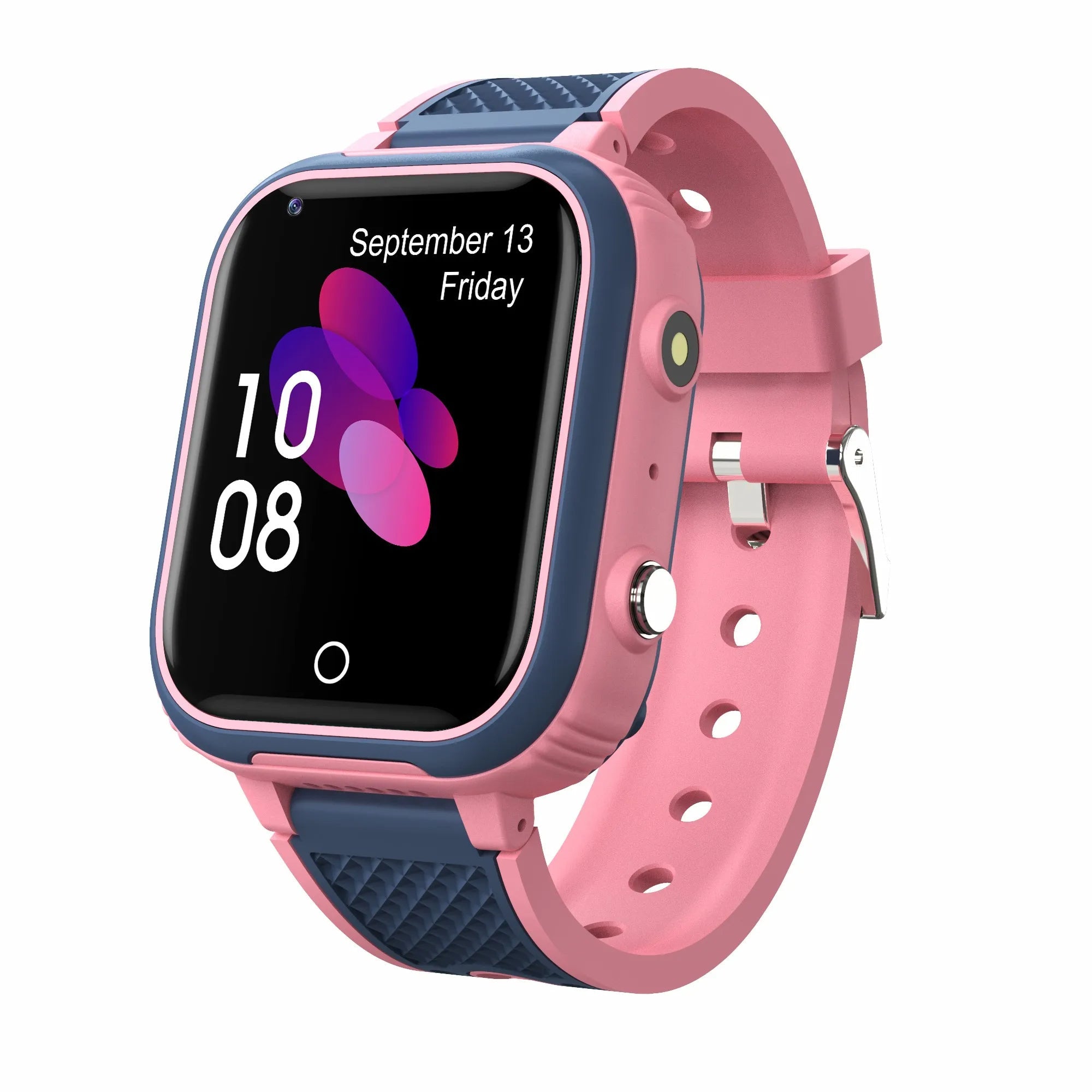 Edukacyjny Smartwatch dla Dzieci – SafePulse-Różowy-Trend Polska