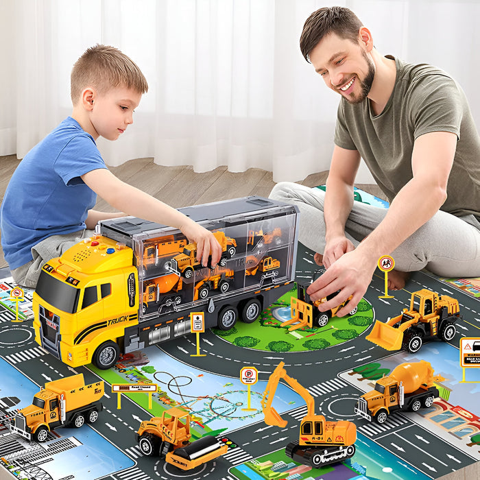 Edukacyjny zestaw klocków budowlanych – Constructo-Trend Polska