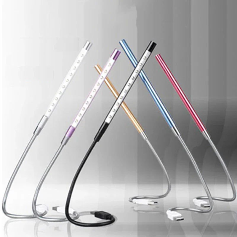 Elastyczna lampa LED do klawiatury - LumoBeam-Czarny-Trend Polska