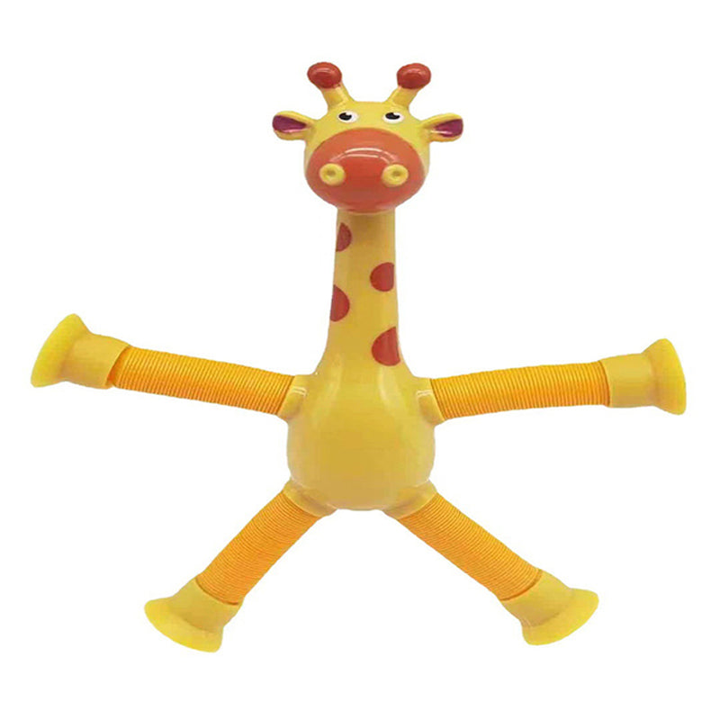 Elastyczna Żyrafa z Przyssawką - StretchyGiraffe-Bez Świateł-Żółty-Trend Polska