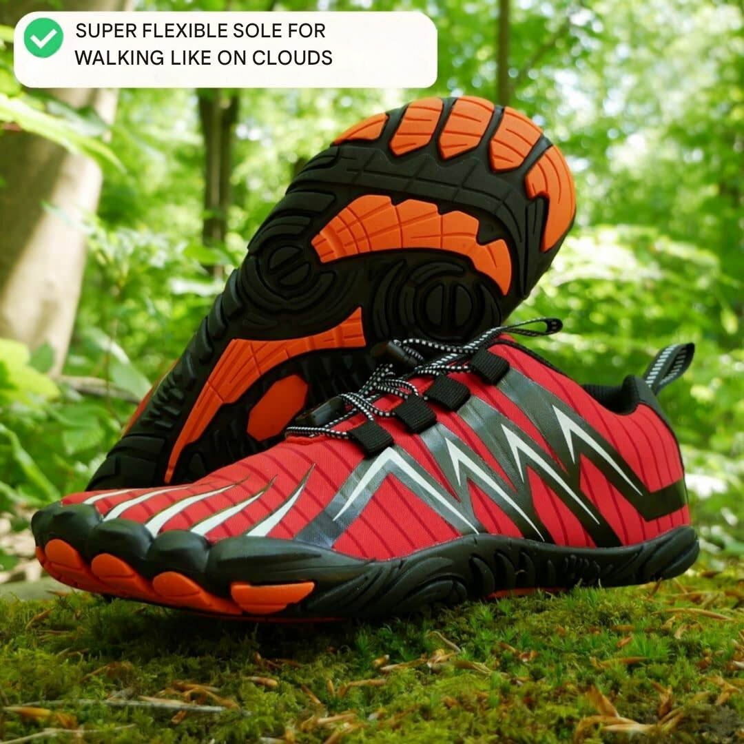 Elastyczne buty barefoot - Finn-Czerwony-35-Trend Polska