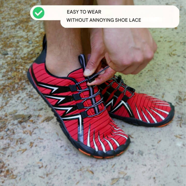 Elastyczne buty barefoot - Finn-Czerwony-35-Trend Polska