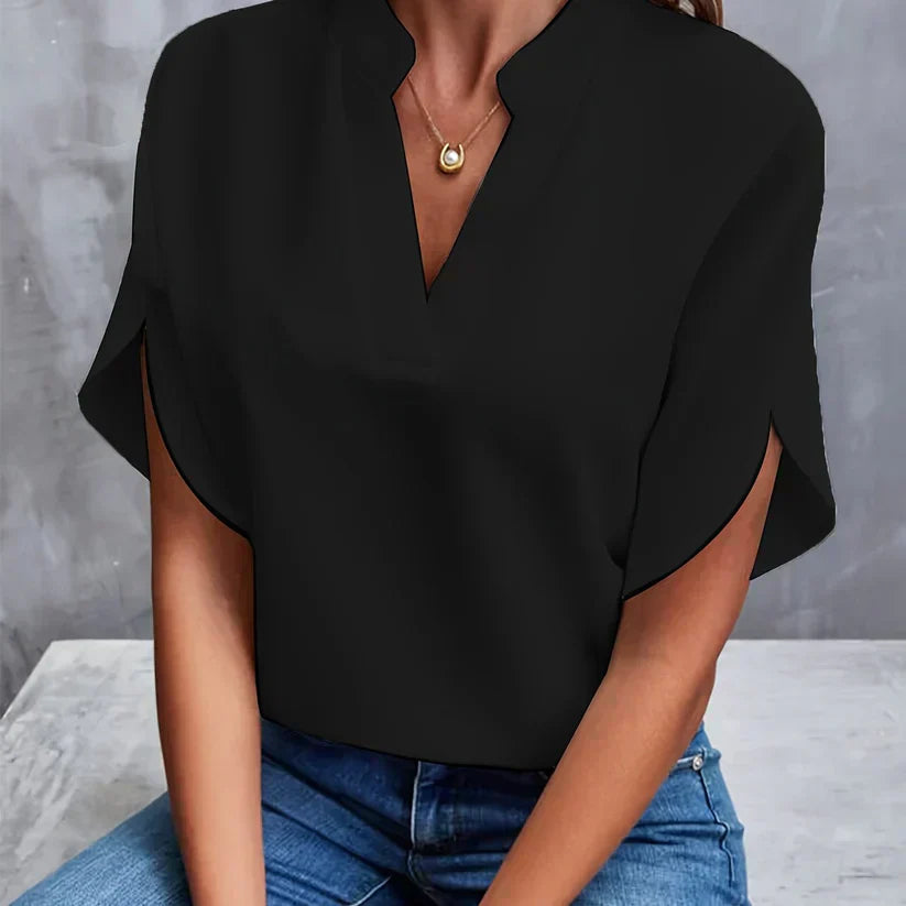 Elegancka i lekka bluzka damska – Isabella-Czarny-XS-Trend Polska