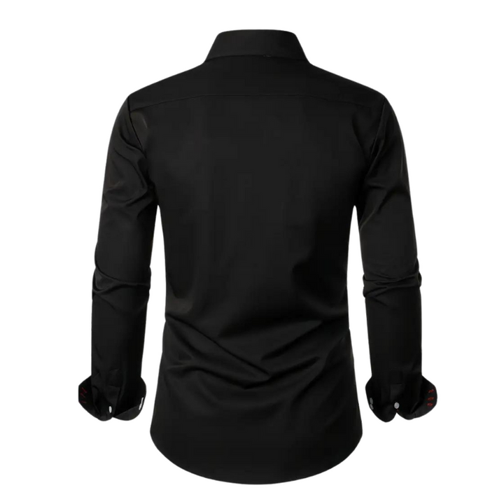 Elegancka koszula party dla mężczyzn – Matteo-Biały-S-Trend Polska