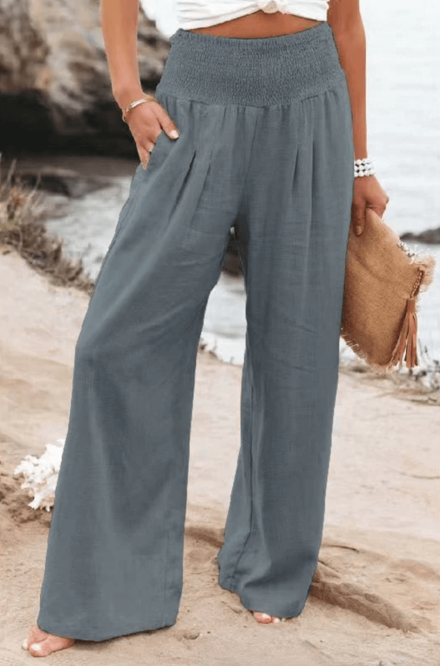 Elegancki pałac Hose z boho klimatem – Yasmin-Szary-S-Trend Polska