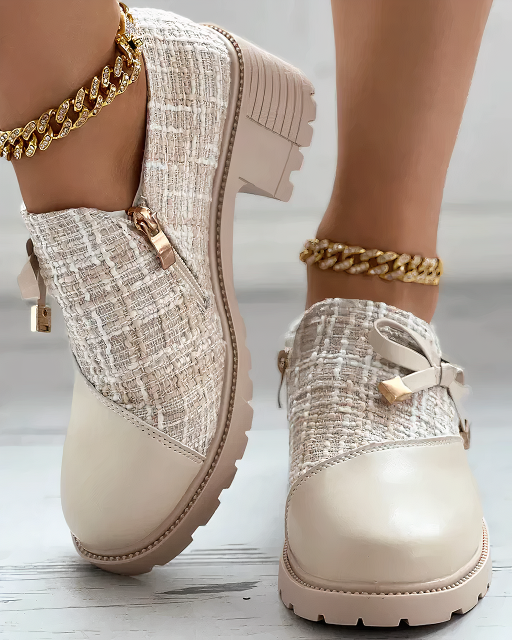 Eleganckie buty na słupku z ostro zakończonymi akcentami – Florina-Czarny-35-Trend Polska