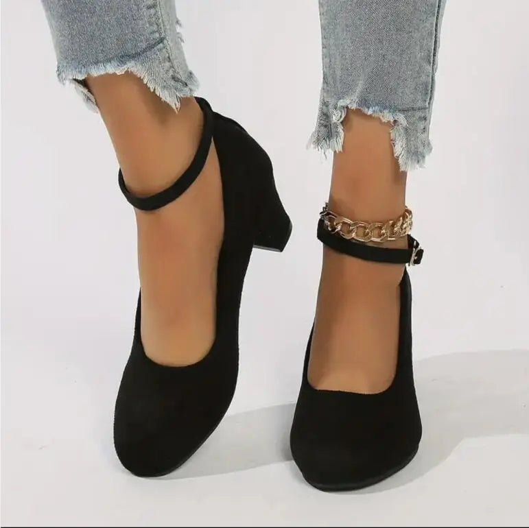 Eleganckie damskie buty ortopedyczne z ergonomicznym wzornictwem – Celeste-Czarny-35-Trend Polska