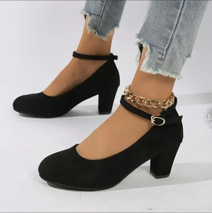 Eleganckie damskie buty ortopedyczne z ergonomicznym wzornictwem – Celeste-Czarny-35-Trend Polska