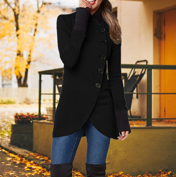Eleganckie kurtki wiatrowe dla kobiet - Sierra-Czarny-S-Trend Polska