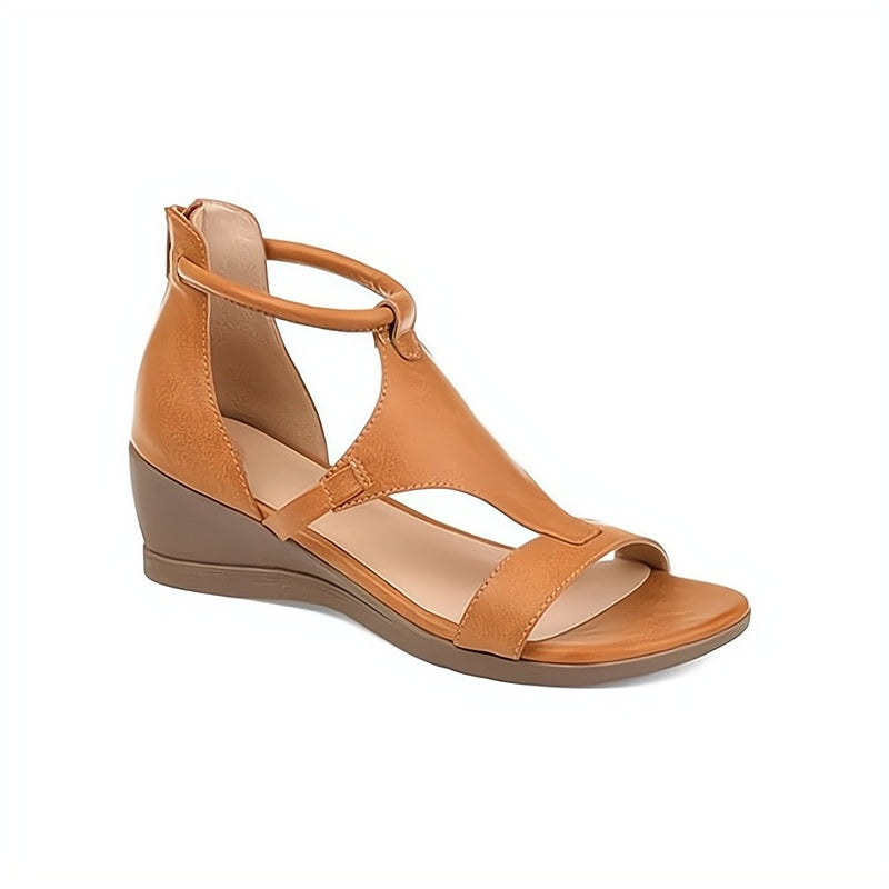 Eleganckie sandały damskie - Elora-Czarny-36-Trend Polska