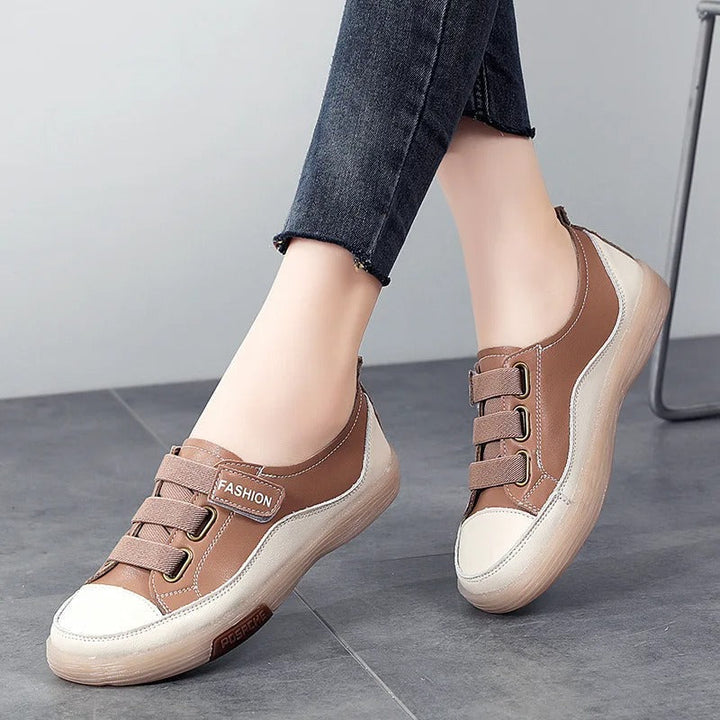 Eleganckie sneakersy ze skóry naturalnej dla kobiet – Beatrice-Braun-35-Trend Polska