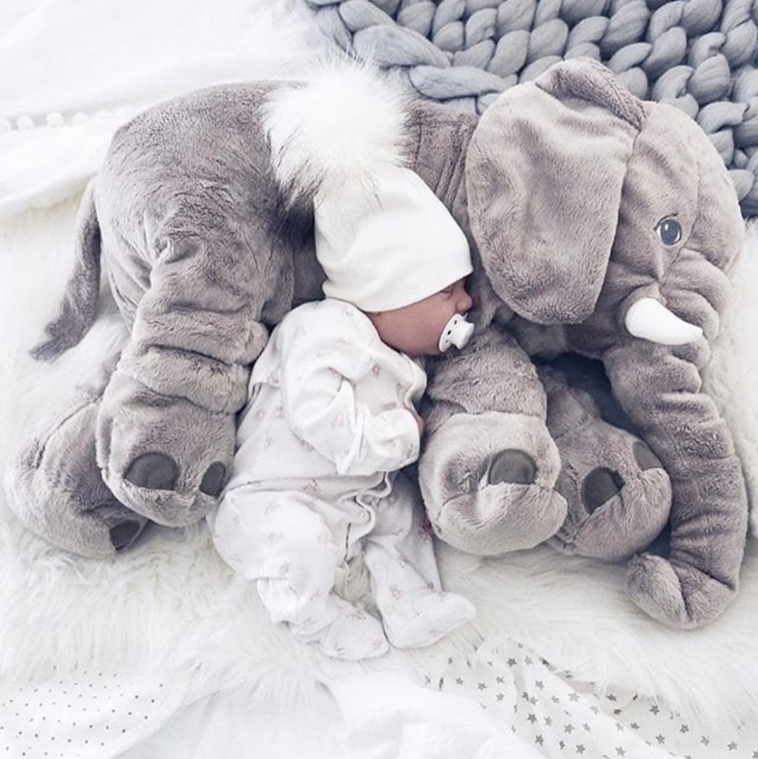 Pluszowa Poduszka Słonik Przytulanka - Cuddlephant