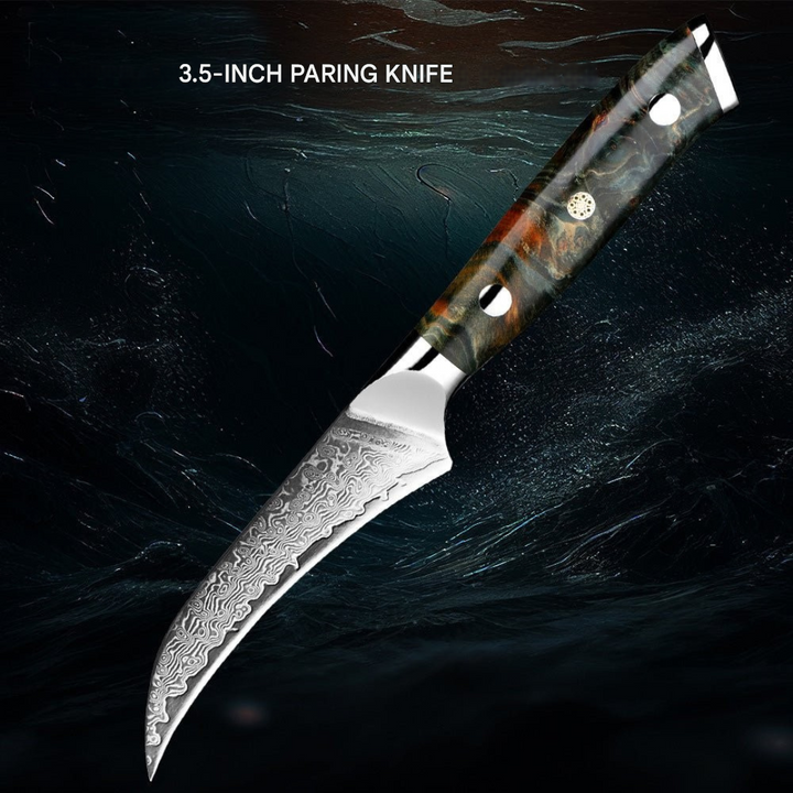 Japoński zestaw noży damasceńskich – KairoBlade