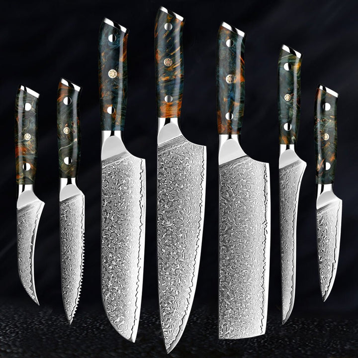 Japoński zestaw noży damasceńskich – KairoBlade
