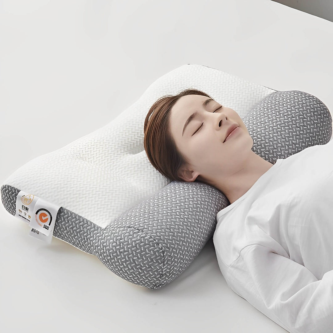 Ergonomiczna poduszka szara - OrthoComfort-Szary-40X60cm-Trend Polska
