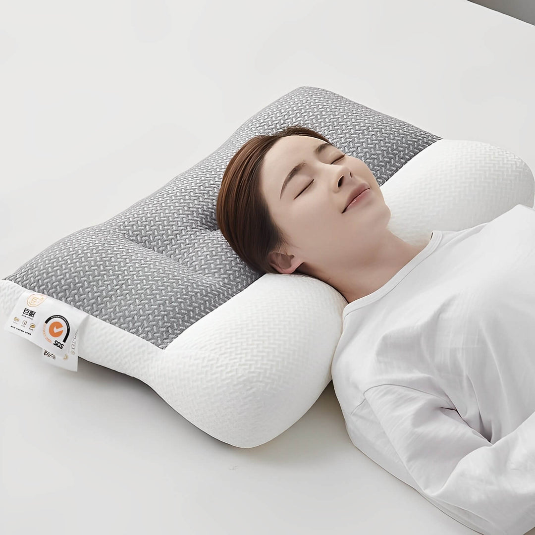 Ergonomiczna poduszka szara - OrthoComfort-Szary-40X60cm-Trend Polska