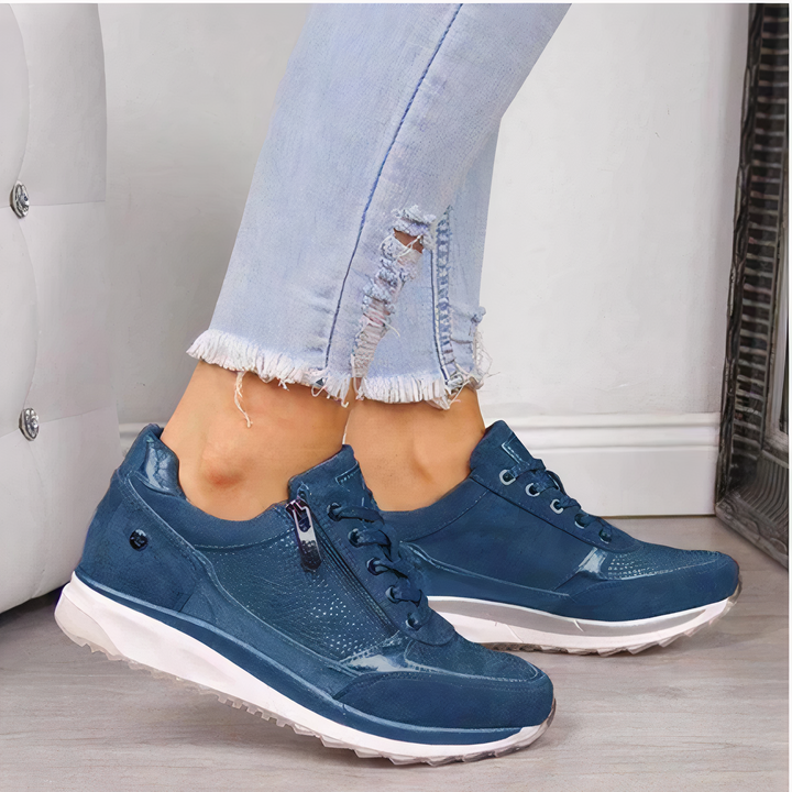 Ergonomiczne buty do biegania dla kobiet - Sophia-Niebieski-35-Trend Polska