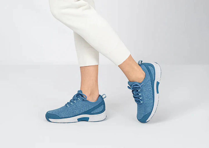 Ergonomiczne buty komfortowe z ortopedycznym wsparciem – Milena-Niebieski-35-Trend Polska