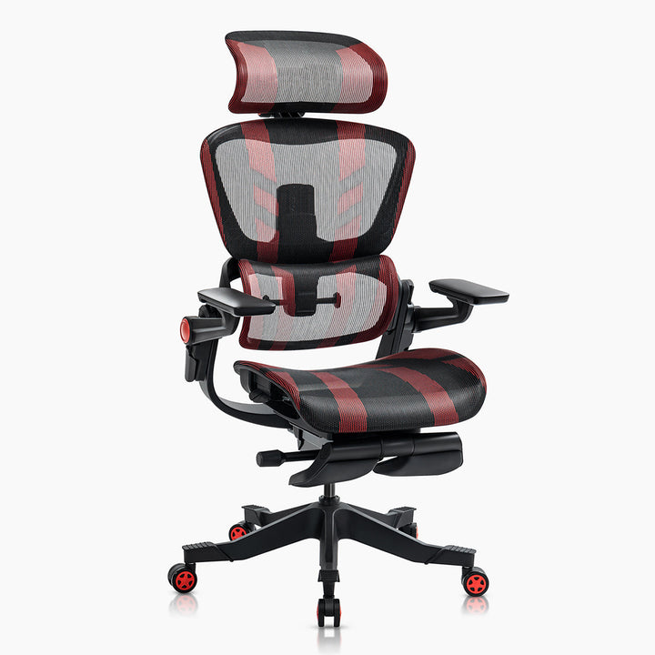 Ergonomiczne krzesło biurowe z 16 regulowanymi funkcjami - ErgoFlex-Czarny-S (długość 155 - 170 cm)-Trend Polska
