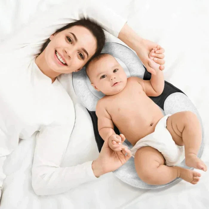 Ergonomiczne poduszka dla niemowląt – CosiNest-Szary-Trend Polska