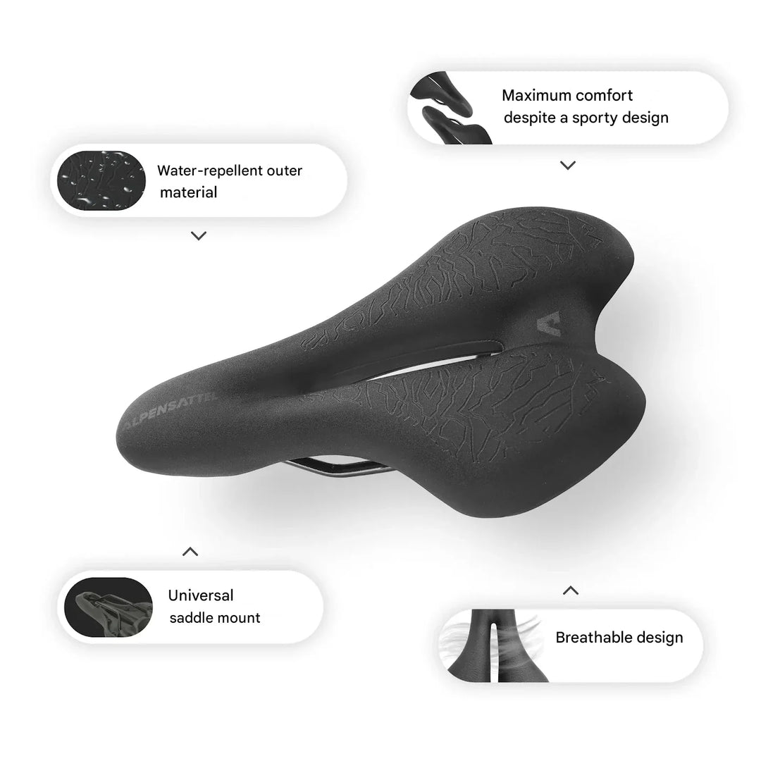 Ergonomiczne siodełko rowerowe z pianką memory – SaddlePeak AirRide-Trend Polska