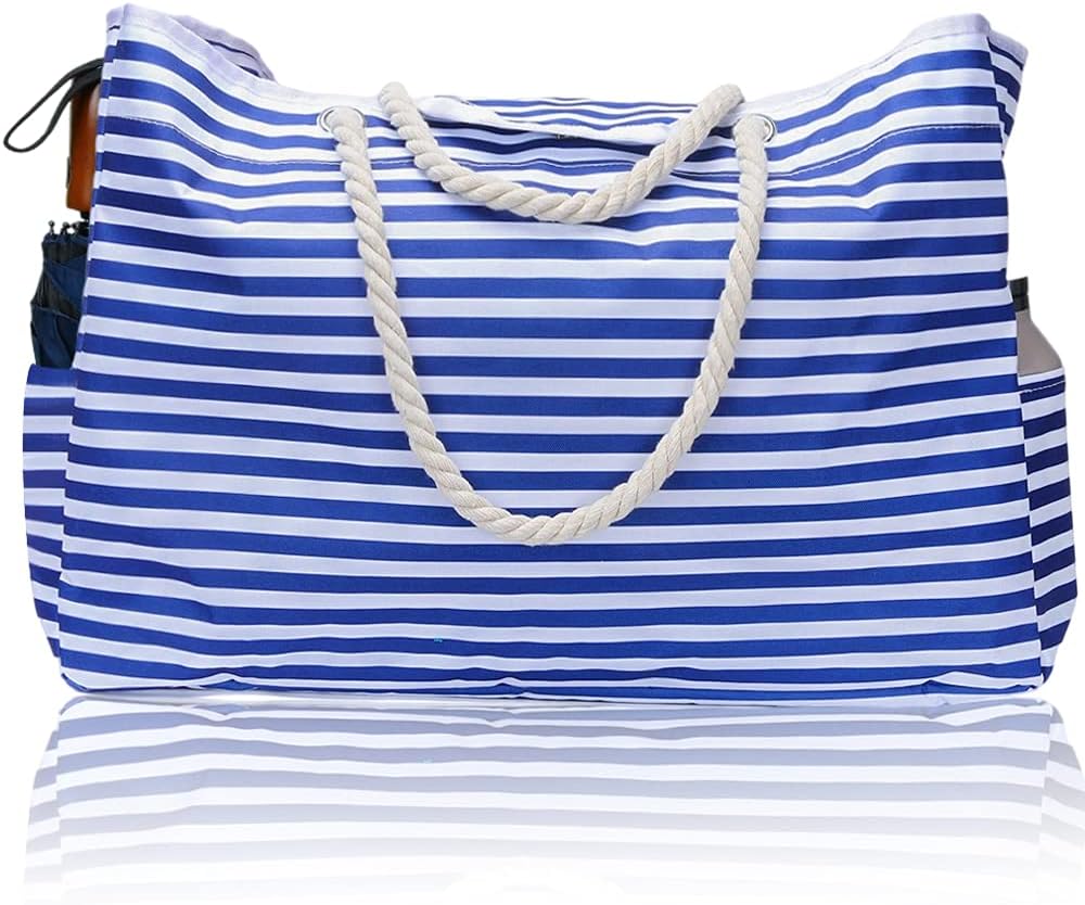 Wodoszczelna torba plażowa w rozmiarze ekstra dużym z dodatkową torbą podróżną – CoastCarry
