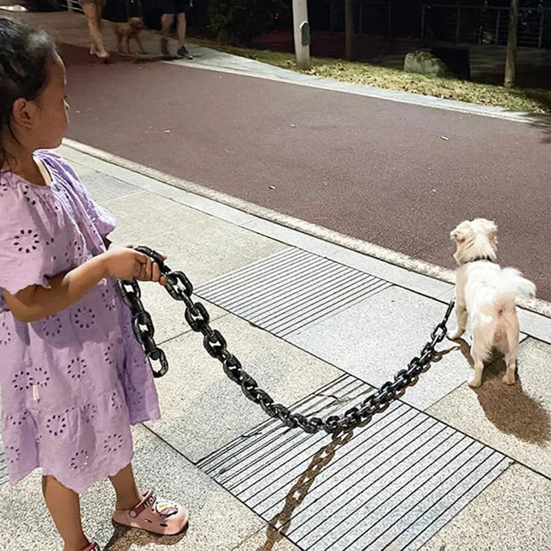 Fajne i Śmieszne Smycze dla Psów - PawChic-Brąz-1.5m-Trend Polska