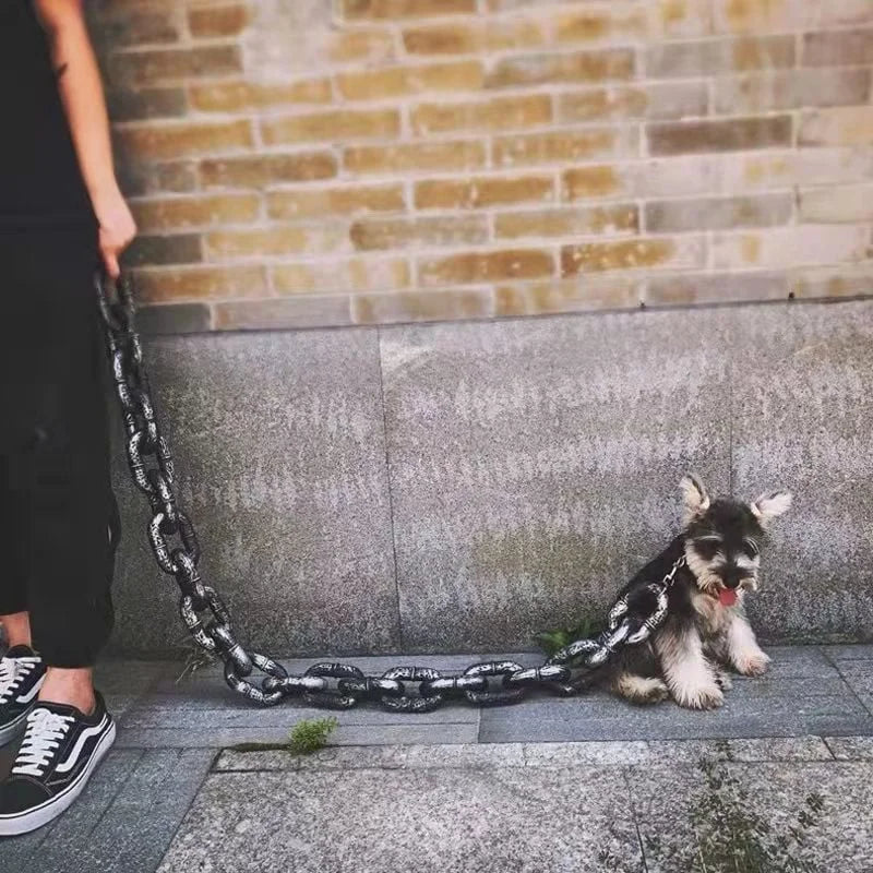 Fajne i Śmieszne Smycze dla Psów - PawChic-Brąz-1.5m-Trend Polska