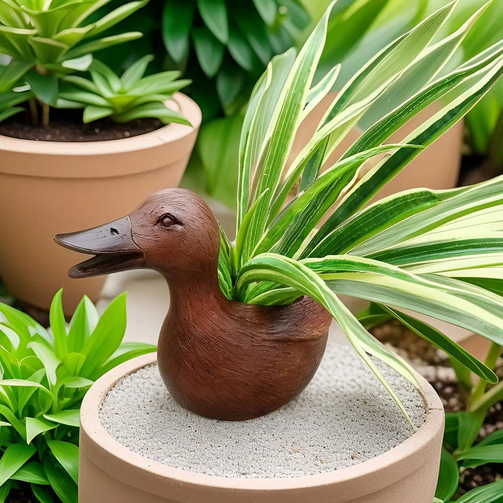Figurka Kaczki Doniczka – QuackyPlanter-Trend Polska